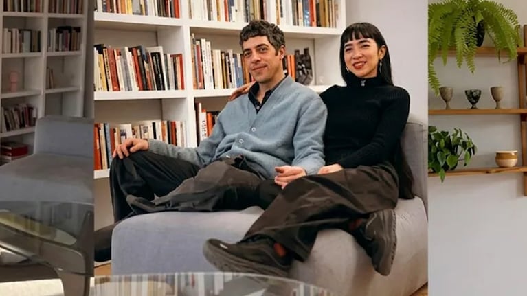 Débora Nishimoto y Esteban Lamothe mostraron cómo quedó su nuevo living