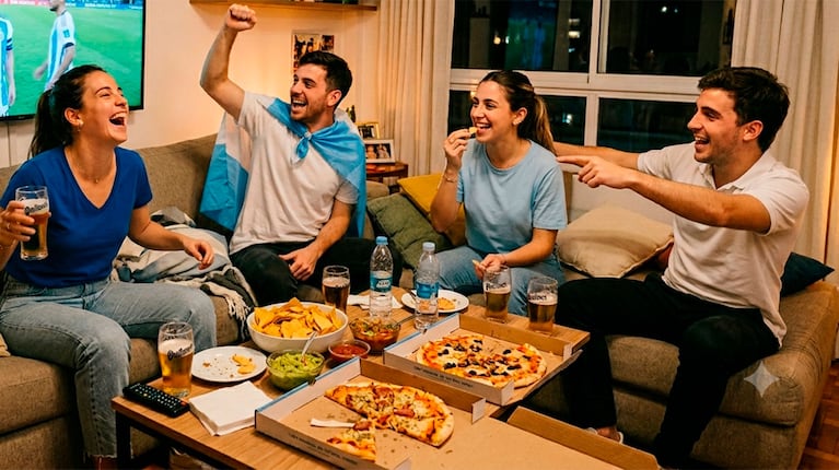Debut de Argentina en el Mundial 2026: así se vive la previa (foto creada con IA Gemini)