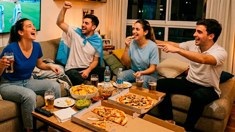 Debut de Argentina en el Mundial 2026: así se vive la previa (foto creada con IA Gemini)