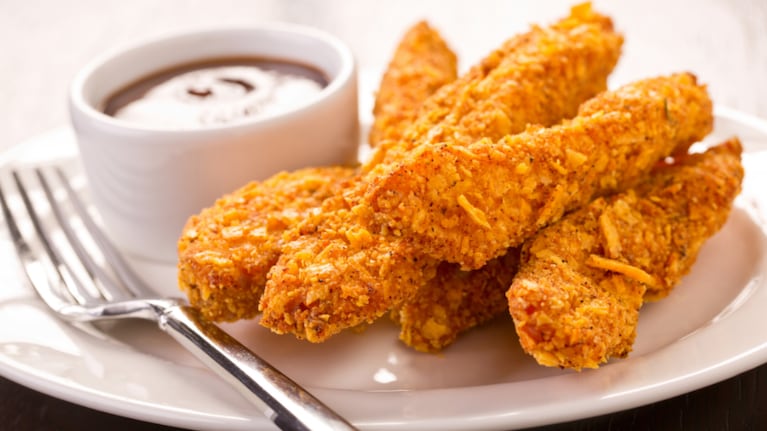 dedos, pollo
