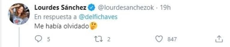 Delfina Chaves le recordó a Lourdes Sánchez otra polémica tapa de Caras... ¡con ella de protagonista!