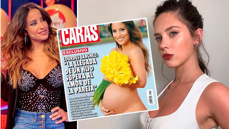 Delfina Chaves le recordó Lourdes Sánchez otra polémica tapa de Caras... ¡con ella de protagonista!