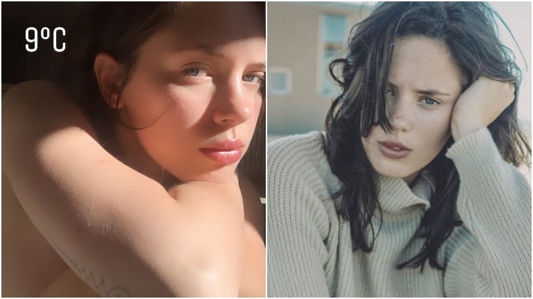 Delfina Chaves sentó postura en las redes (Fotos: Instagram)