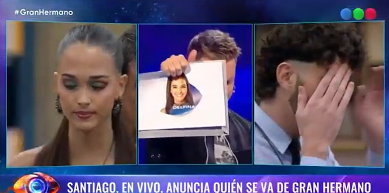 Delfina es la primera eliminada de la casa.