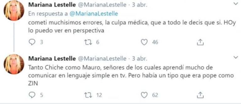 Delicada acusación de Mariana Lestelle contra el doctor Claudio Zin: "Me invitó a su oficina; fue un acoso"