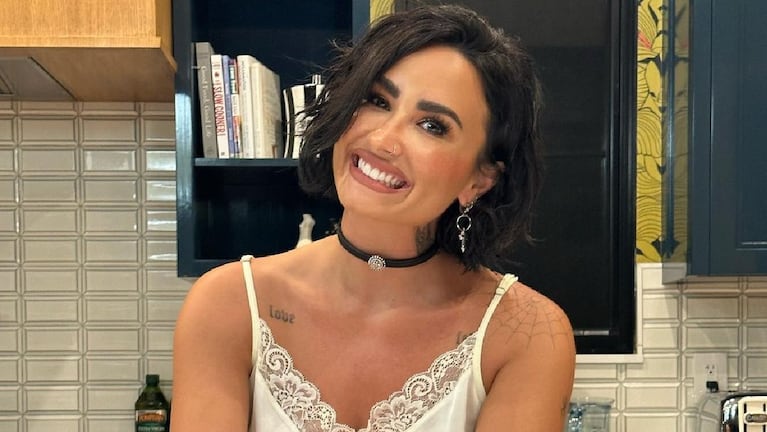 Demi Lovato en una foto de su cumpleaños 30. Foto: Instagram @ddlovato