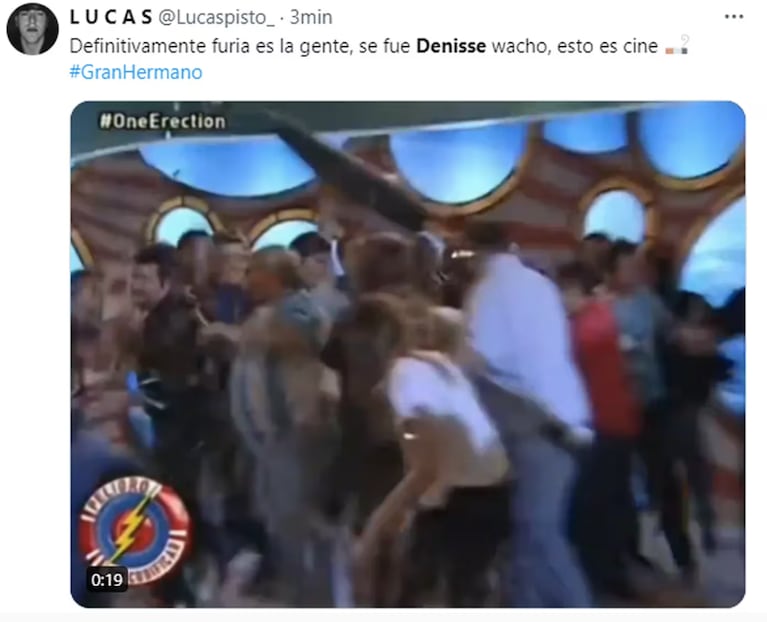 Denisse volvió a quedar eliminada de Gran Hermano y estallaron los picantes memes