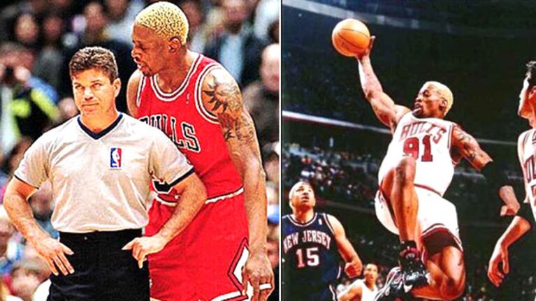 ¿Dennis Rodman a Bailando 2012? (Fotos: Web)