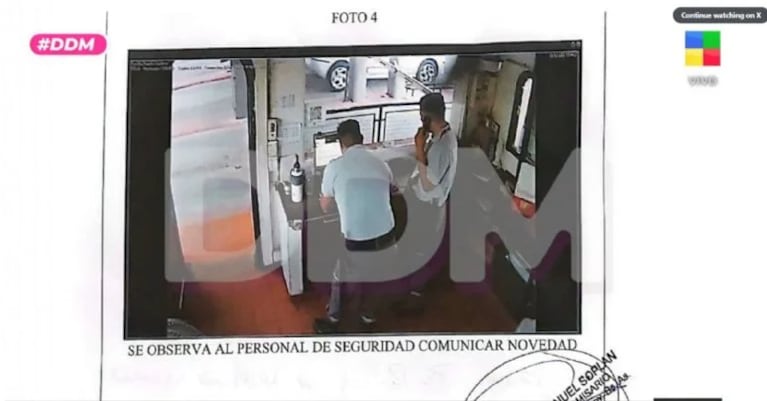 Denuncia de Romina Gaetani contra Luis Cavanagh: salieron a la luz imágenes de las cámaras de seguridad | Créditos: Captura América