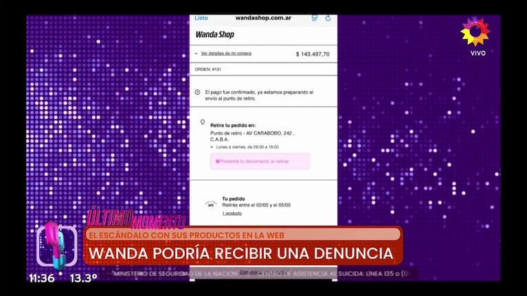 Denunciaron a Wanda Nara por estafa. (Foto: Puro Show)