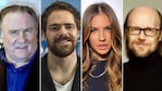 Depardieu, Lanzani, La China Suárez y Segura son imanes en la pantalla.