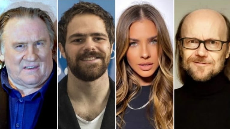 Depardieu, Lanzani, La China Suárez y Segura son imanes en la pantalla.