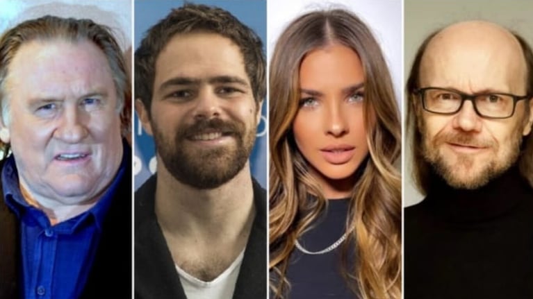 Depardieu, Lanzani, La China Suárez y Segura son imanes en la pantalla.