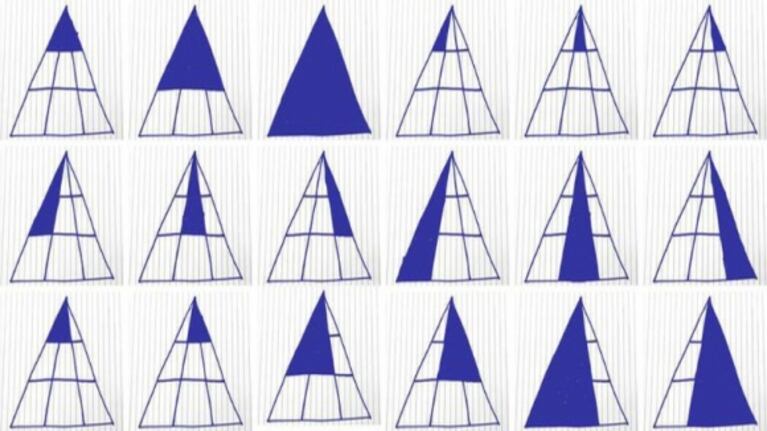 Desafío viral: ¿cuántos triángulos ves en la foto?