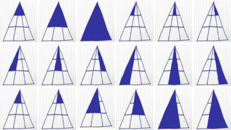 Desafío viral: ¿cuántos triángulos ves en la foto?