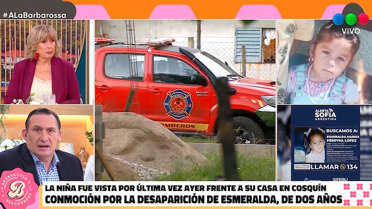 Desaparición de Esmeralda: todo lo que se sabe hasta ahora (captura de Telefe)