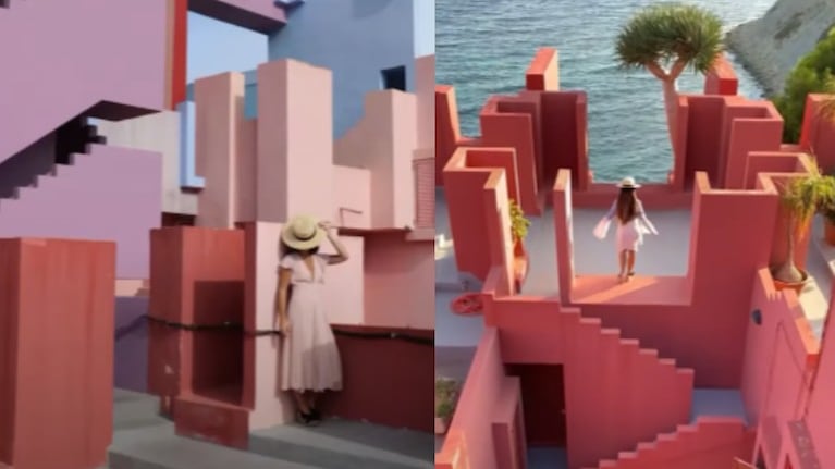 Descubren unas escaleras parecidas a las del Juego del Calamar en España