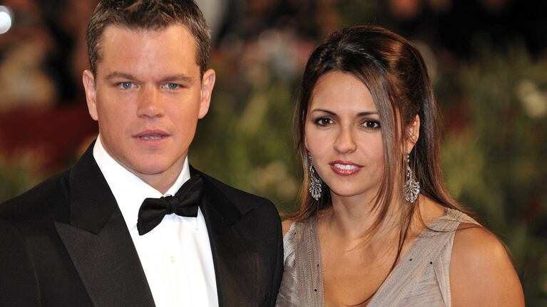 Descubrí cómo la argentina Luciana Barroso le robó el corazón a Matt Damon