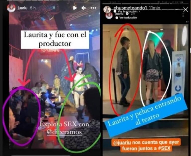 Descubrieron a Laurita Fernández con el productor de Bienvenidos a bordo: las fotos que confirman el romance