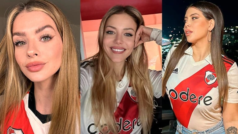 Desde Evangelina Anderson a China Suárez y Wanda Nara: así celebraron los famosos el triunfo de River.