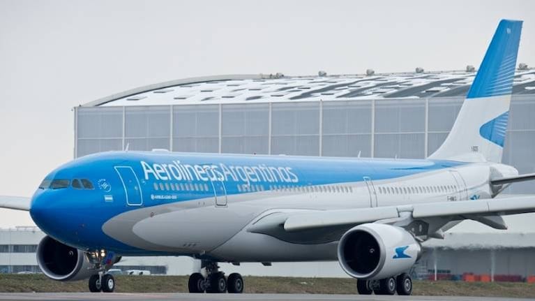 Desde hoy, Aerolíneas Argentinas retoma su operación de vuelos regulares