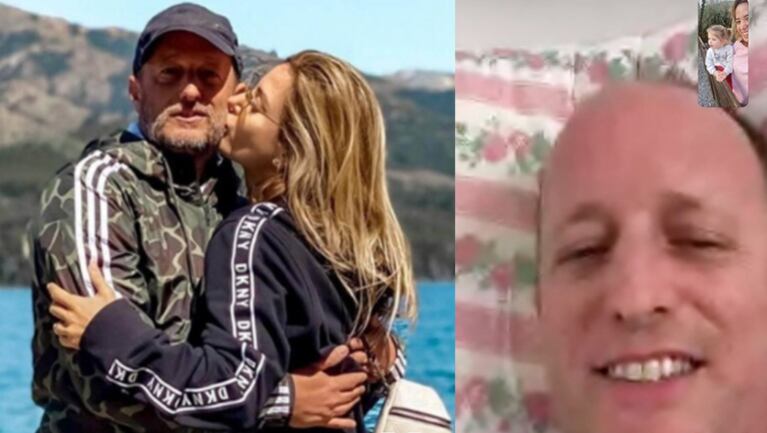 Desde la clínica, Martín charló con Jésica vía videollamada.