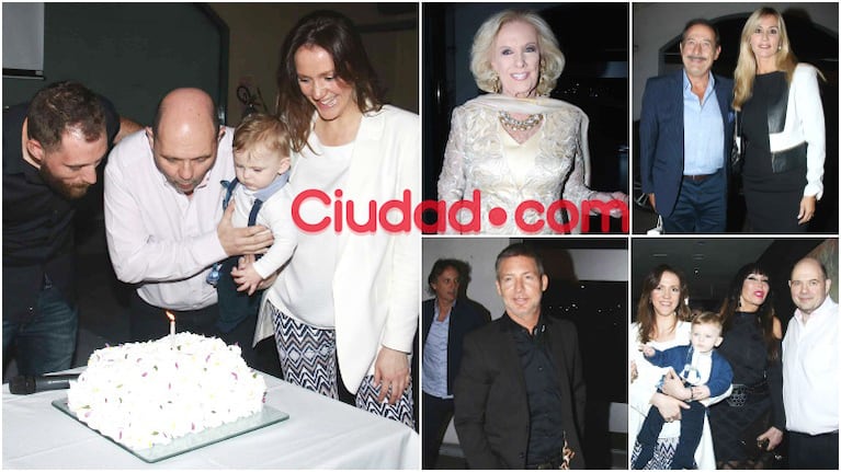 Desfile de celebrities en el festejo de cumpleaños Nº 60 de Carlos Rottemberg (Fotos: Movilpress)
