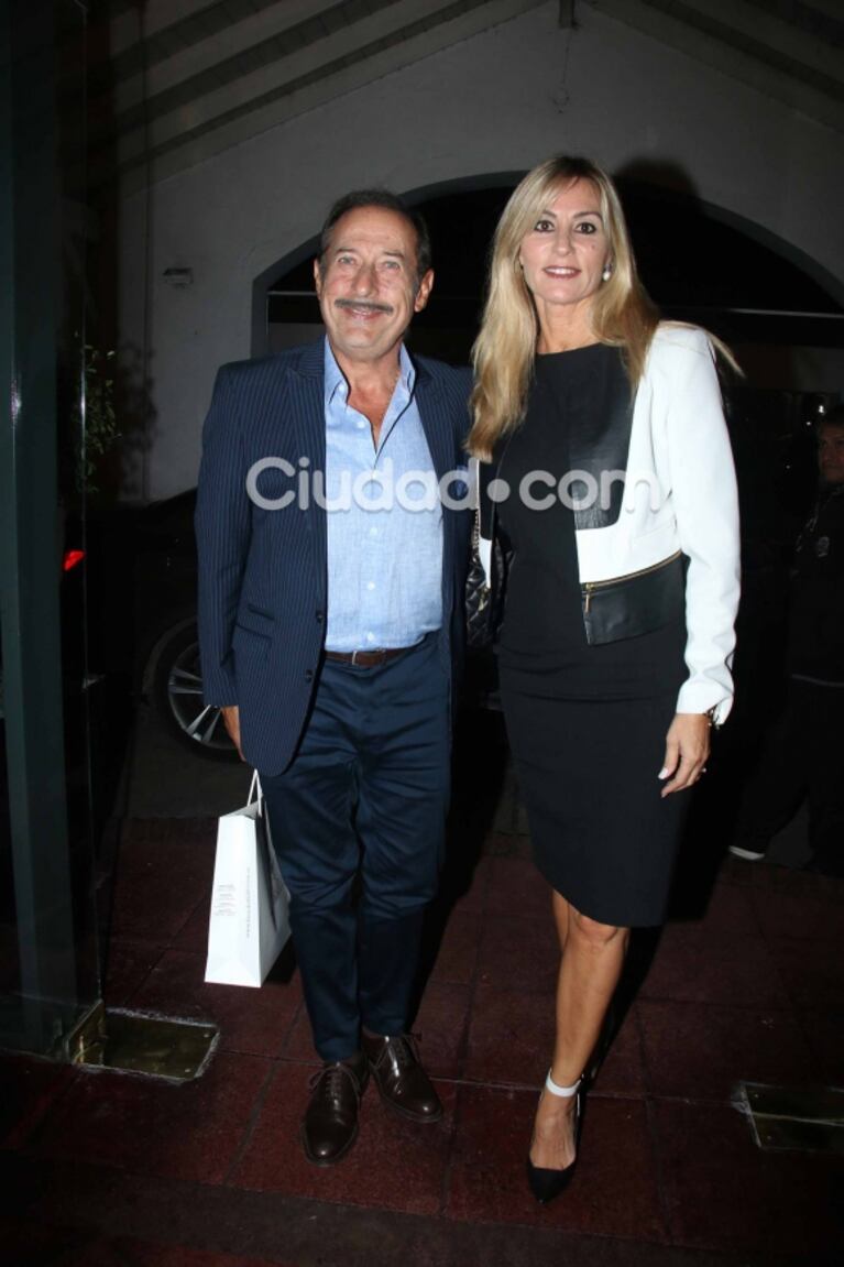 Desfile de celebrities en el festejo por los 60 años de Carlos Rottemberg