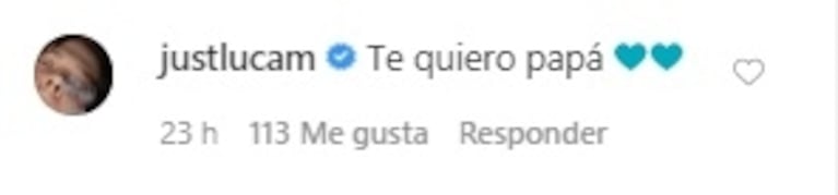 Desgarrador mensaje de Matías Martin para su hijo en plena cuarentena: "40 días sin un abrazo tuyo es demasiado, te extraño"