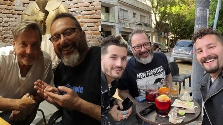 Desgarrador mensaje de Ricardo Montaner y sus hijos tras la muerte de Gerardo Rozín (Fotos: Instagram)