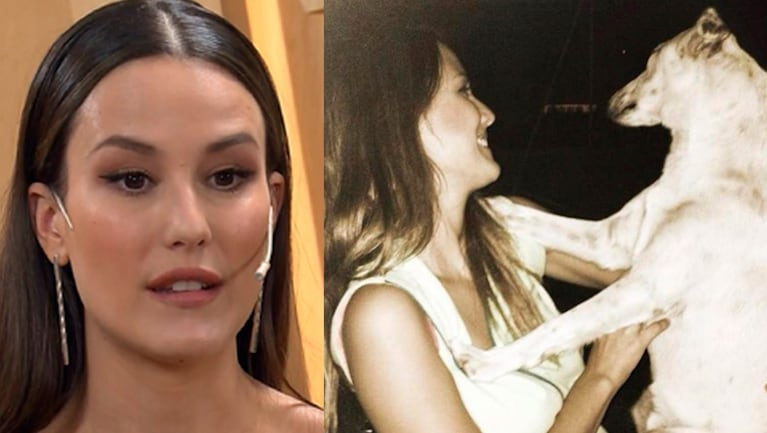 Desgarrador posteo de Luli Fernández tras la muerte de su perro.