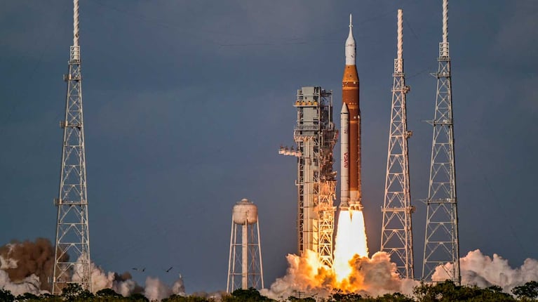 Despegue de Artemis II (Foto: @nasa)