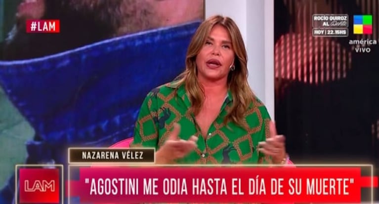 Después de 17 años, Nazarena Vélez reveló los verdaderos motivos de la separación de Daniel Agostini