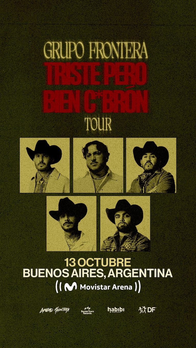 Después de hacer vibrar al Luna Park en 2023 y conquistar a una multitud en su paso por el Lollapalooza Argentina 2024, Grupo Frontera regresa al país en su mejor momento.