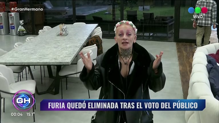 Después de la salida de Furia, todo cambió. La dinámica que veníamos viendo dio un giro inesperado. Foto: Captura (Telefe)