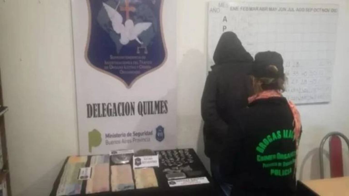 Detienen a una mujer acusada de vender droga en la localidad de Berazategui