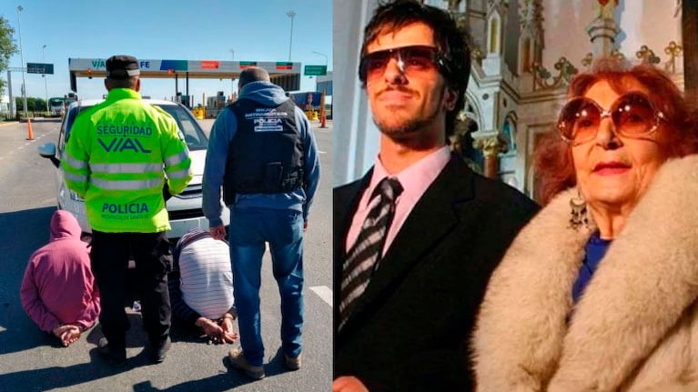 Detuvieron a Reinaldo Wabeke, el viudo de Adelfa, con 5 kilos de cocaína en la autopista Rosario-Santa Fe