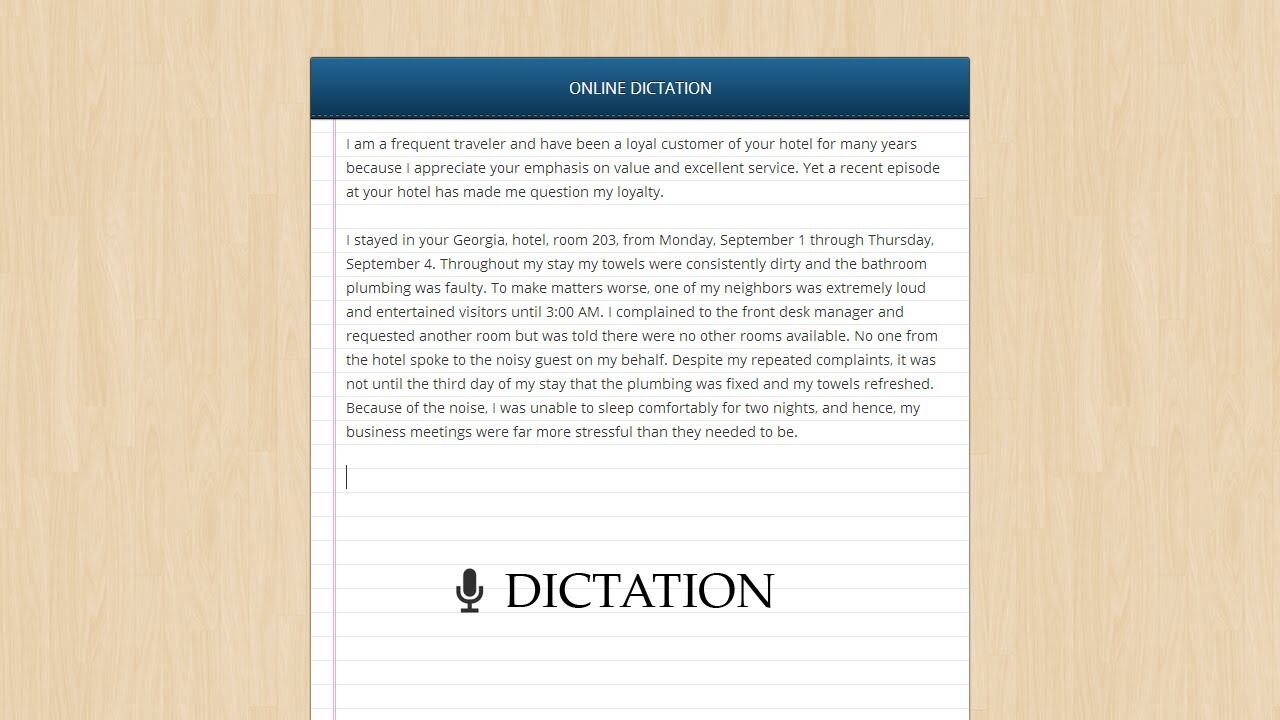 Dictation: El placer de escribir con la voz 