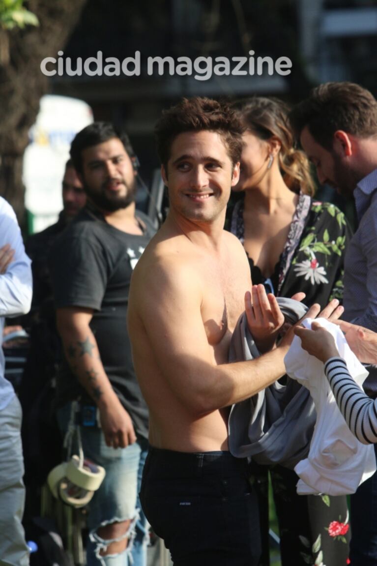 Diego Boneta peló lomazo durante su visita a la Argentina: ¡mirá las fotos!