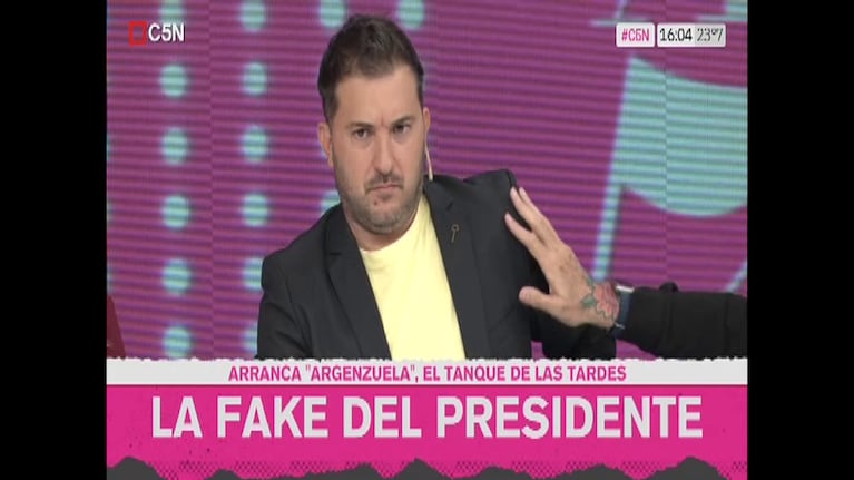 Diego Brancatelli. (Foto: C5N)