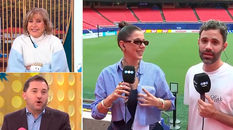 Diego Brancatelli sorprendió con una inesperada declaración sobre Leandro Paredes: “Me lo como a besos” (captura de Telefe)