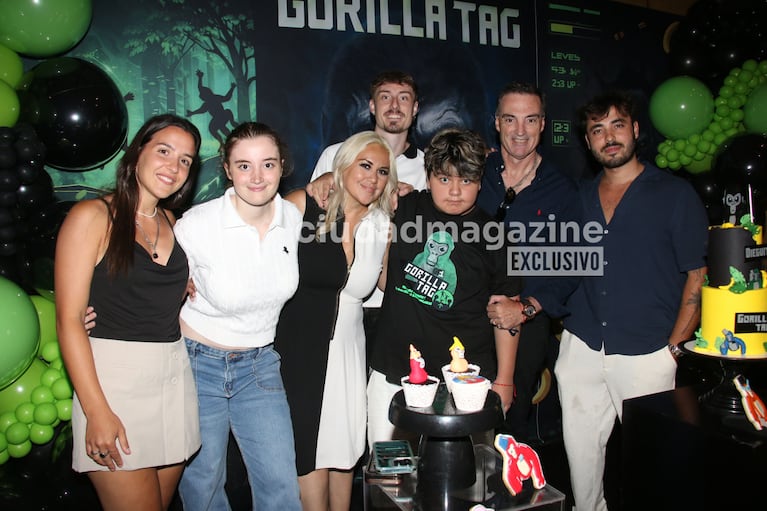 Diego Fernando Maradona festejó los 13 años. (Foto: Movilpress)