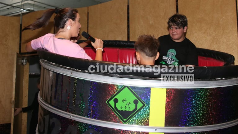 Diego Fernando Maradona festejó los 13 años. (Foto: Movilpress)