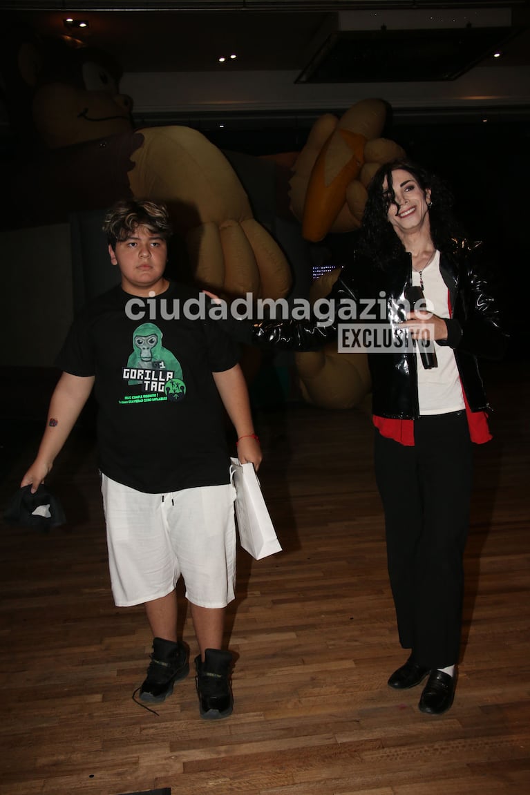 Diego Fernando Maradona festejó los 13 años. (Foto: Movilpress)