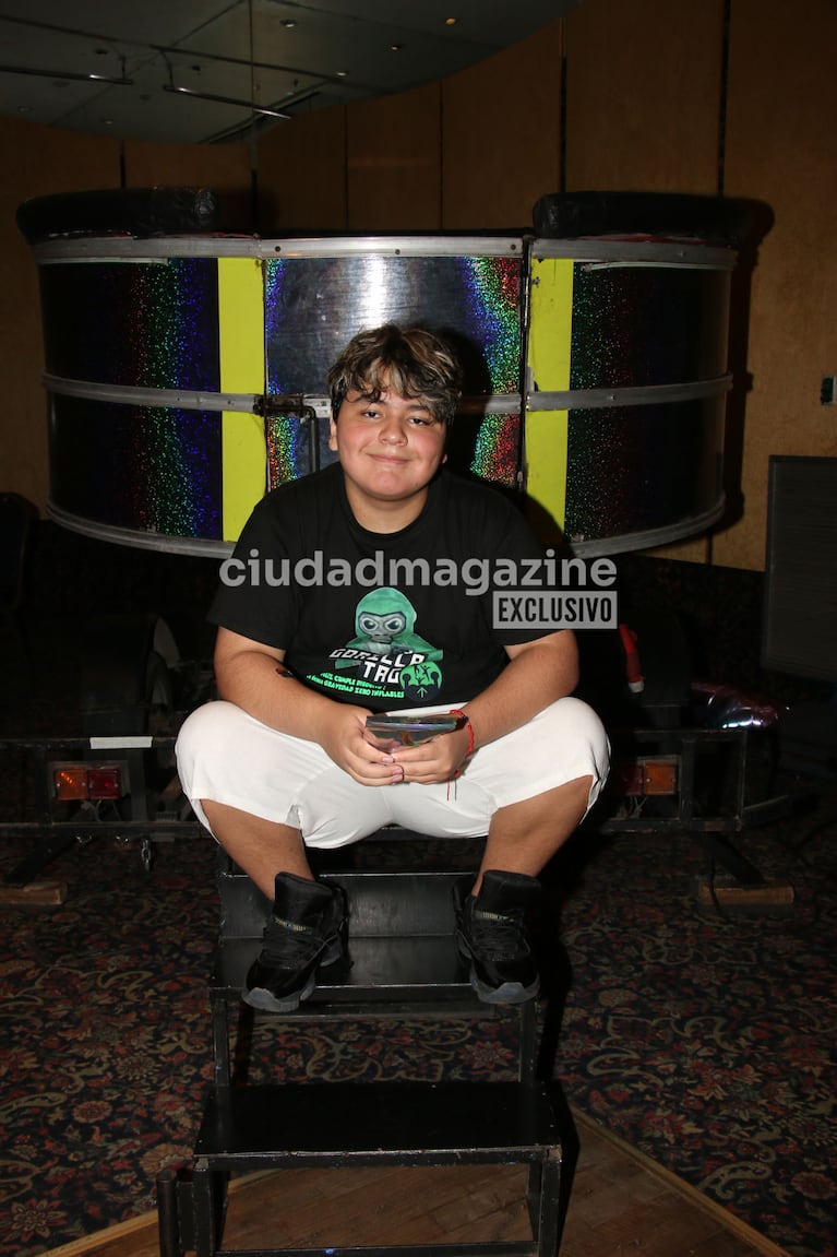 Diego Fernando Maradona festejó los 13 años. (Foto: Movilpress)