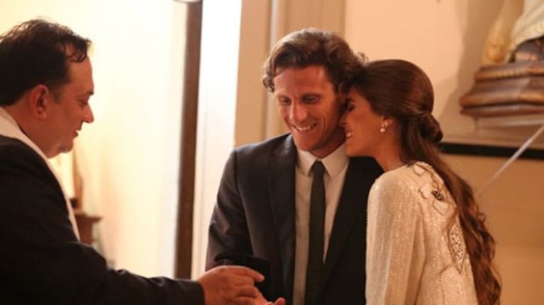 Diego Forlán se casó con Paz Cardoso. (Foto: Diego Piuma)