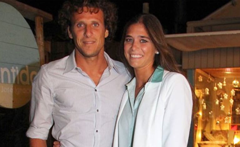 Diego Forlán y Paz Cardoso, rumbo al altar. (Foto: Urushow.com)