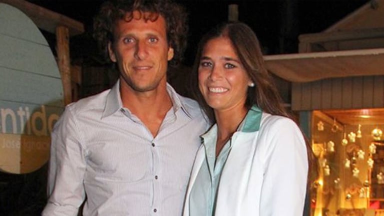Diego Forlán y Paz Cardoso, rumbo al altar. (Foto: Urushow.com)