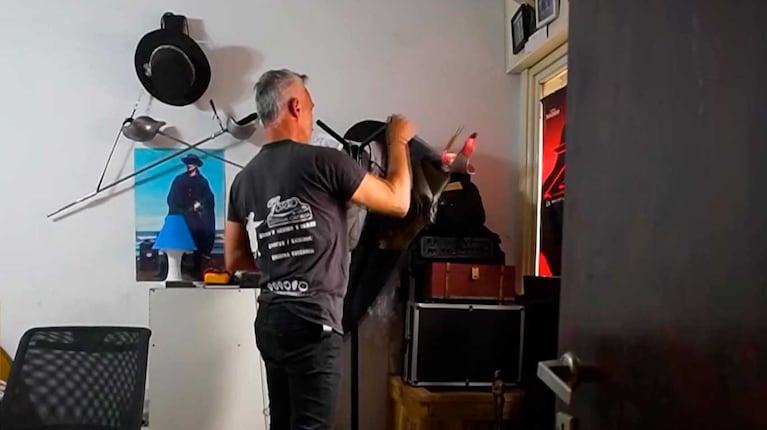 Diego Giannotti, El Zorro de Morón (Foto: captura TN)