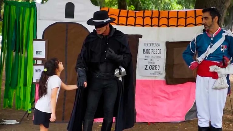 Diego Giannotti, El Zorro de Morón (Foto: captura TN)